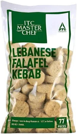 ITC Master Chef Veg Falafel Kebab - 1 kg - (77 pcs)
